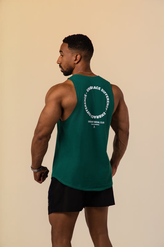 Divergent Social Club Tank Top Green | Buy 2 get 1 For free