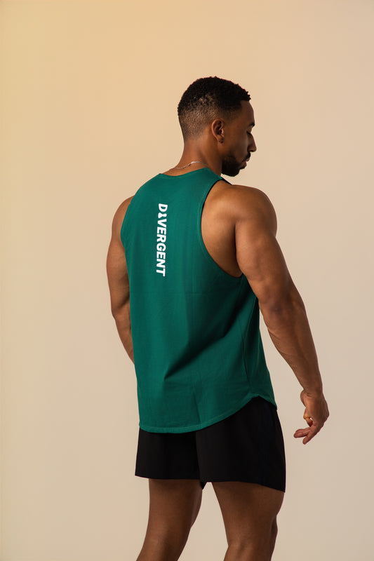 Divergent Essentials Tank Top Green | Buy 2 get 1 For free