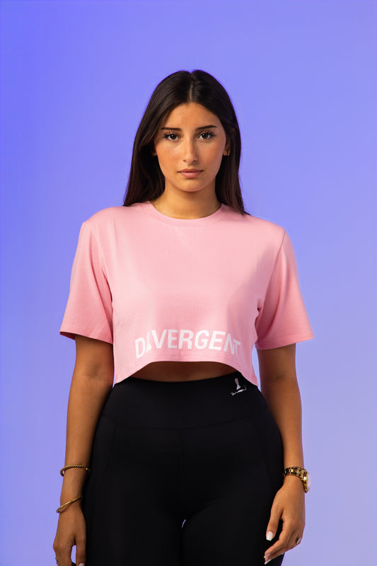 Empress Allure Crop-Top Pink