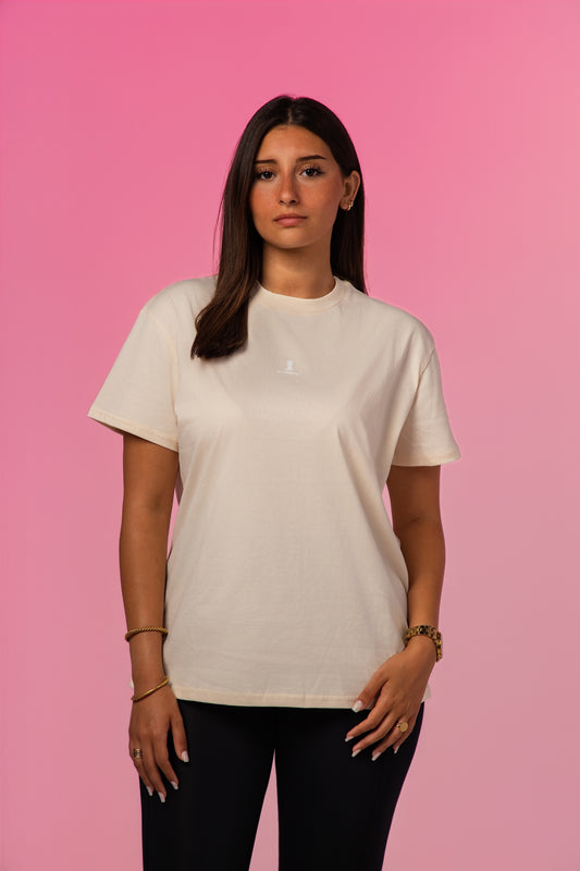 Cozy oversized T-Shirt Beige
