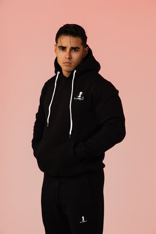 THE BAD-BOY Lifestyle hoodie - MidnightBlack